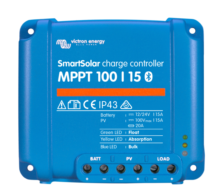 Victron SMART BlueSolar Charge Controller - 100/15A
