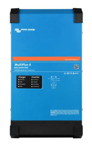 Victron MultiPlus-II - 24V 3000VA 70A charger - 230vAC