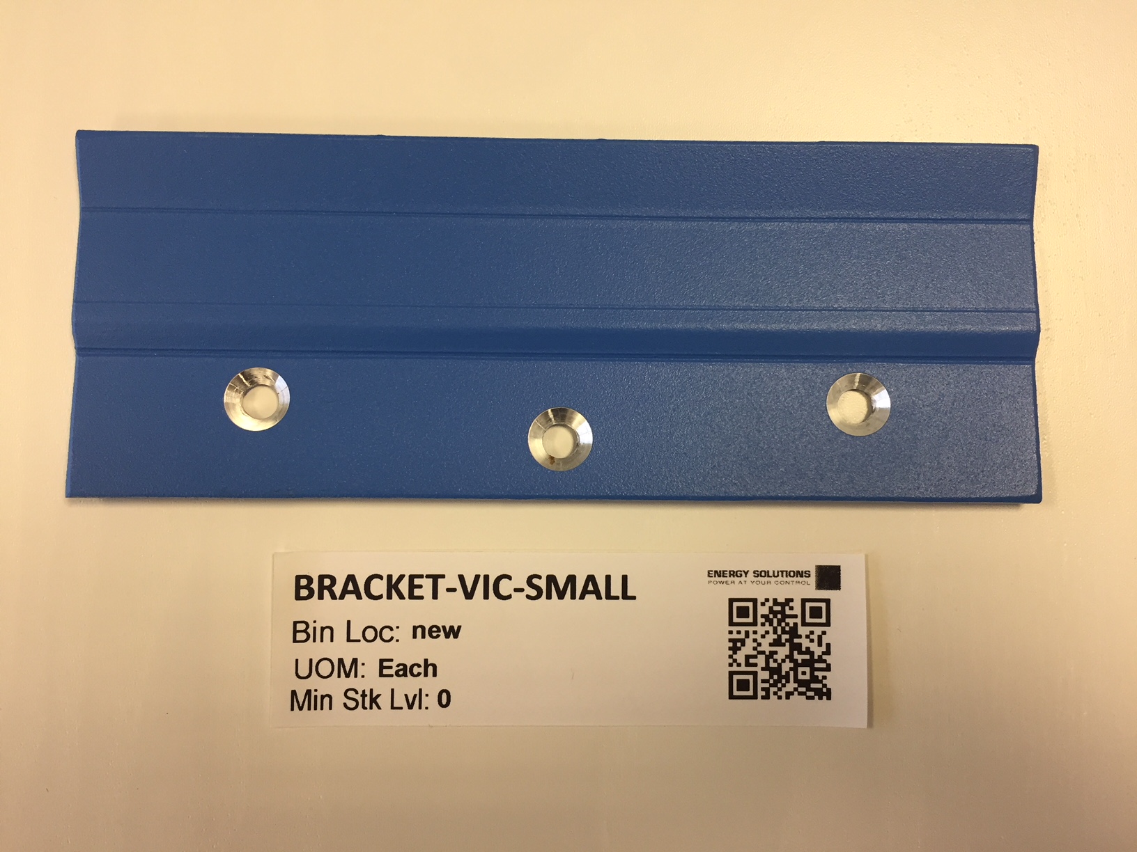 Mounting Bracket for Small Victron Enclosures