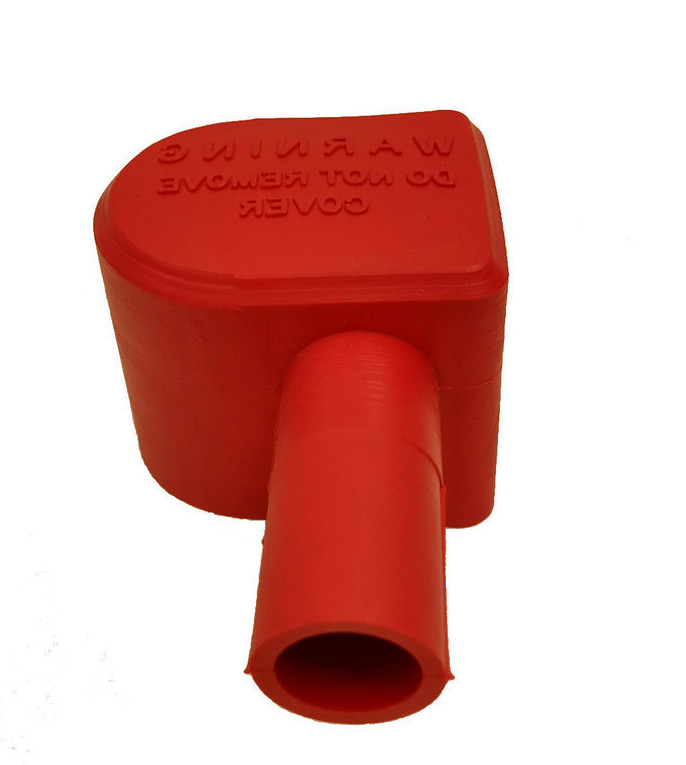 Battery Terminal Cover - Red - Left
