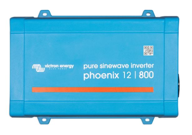 Victron Phoenix 12v, 800va 230v Sine Wave Inverter with DEFA 1M Extension cable connected